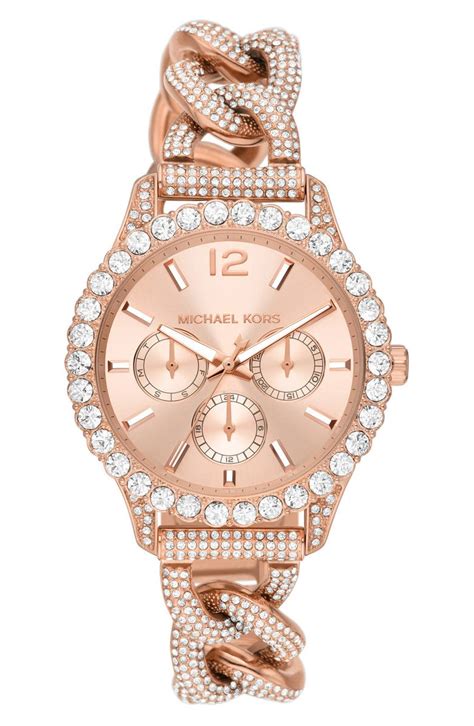 Michael Kors Layton Pavé Chronograph Bracelet Watch, 39mm